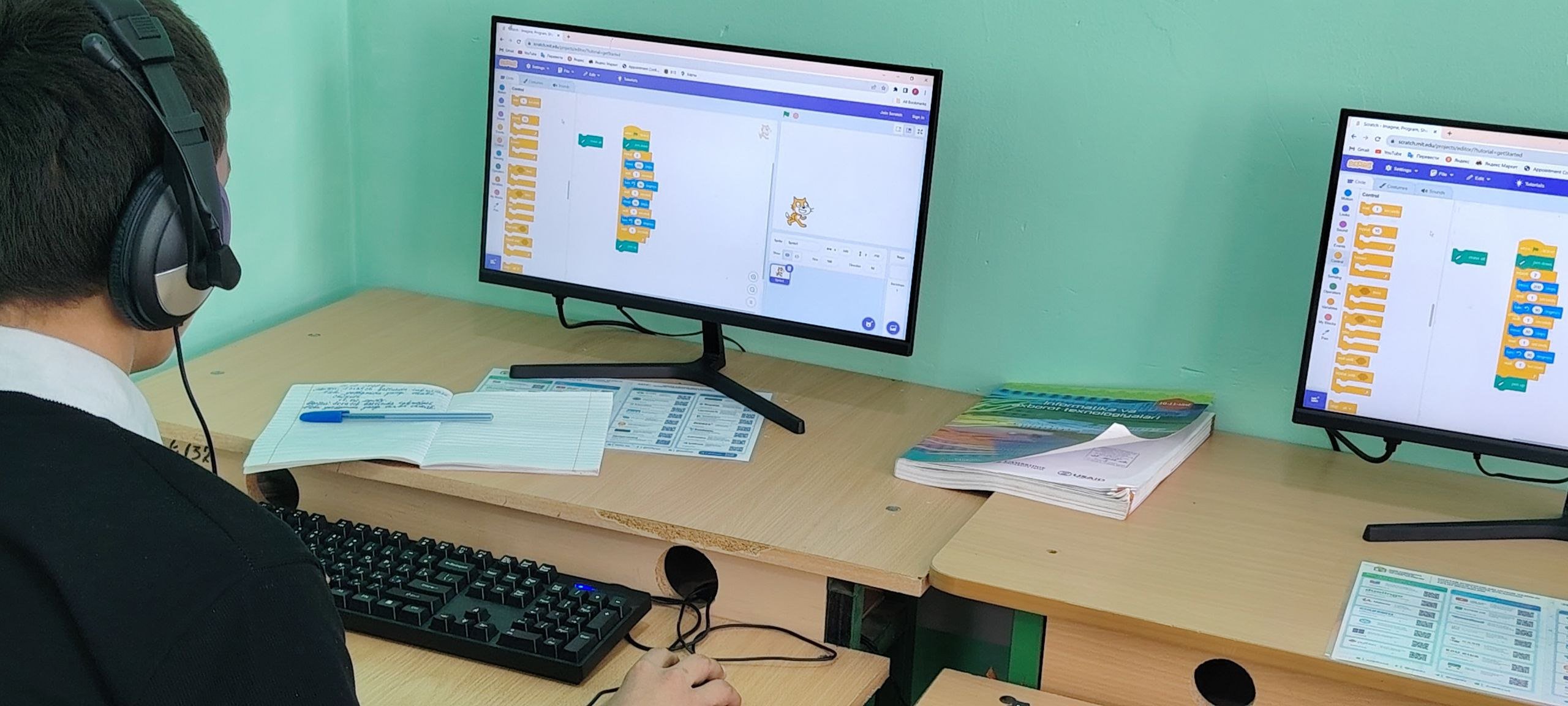 Informatika darsidan lavhalar